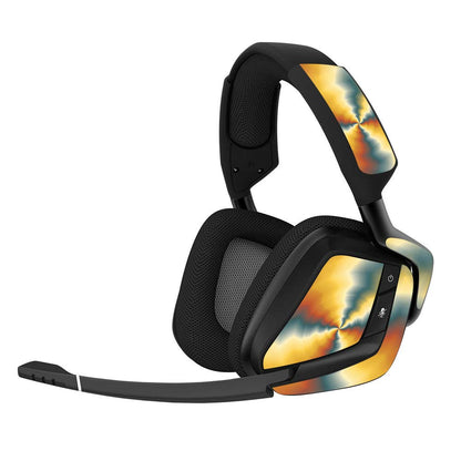 MIGHTY SKINS Corsair Void Pro Headset Skin - Eye of The Storm Vinyl Decal, Durable & Easy to Apply, Made in The USA