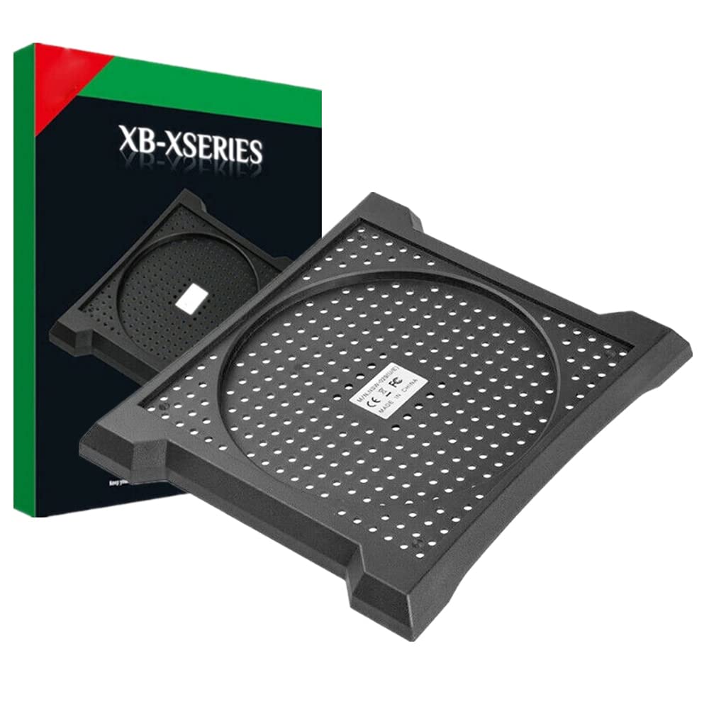 KlsyChry Vertical Stand for Xbox Series X  Cooling Stand  Xbox Series X Console Stand  Base Vertical Xbox Series X Holder Stand -Black