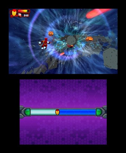 Nintendo Marvel Super Hero Squad 3D Game - Infinity Gauntlet - One Size - One Color - Model 33060