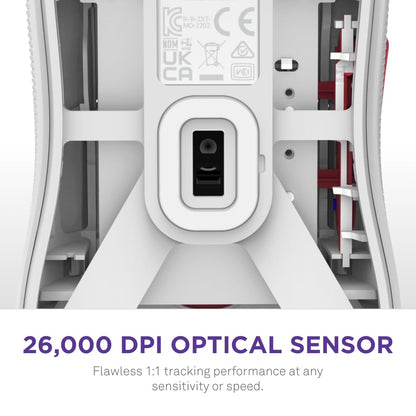 NZXT Lift 2 Symm Starfield Edition - Lightweight Wired Gaming Mouse - 58g, 8K Polling Rate, 26K DPI, Optical Switches, 100% PTFE