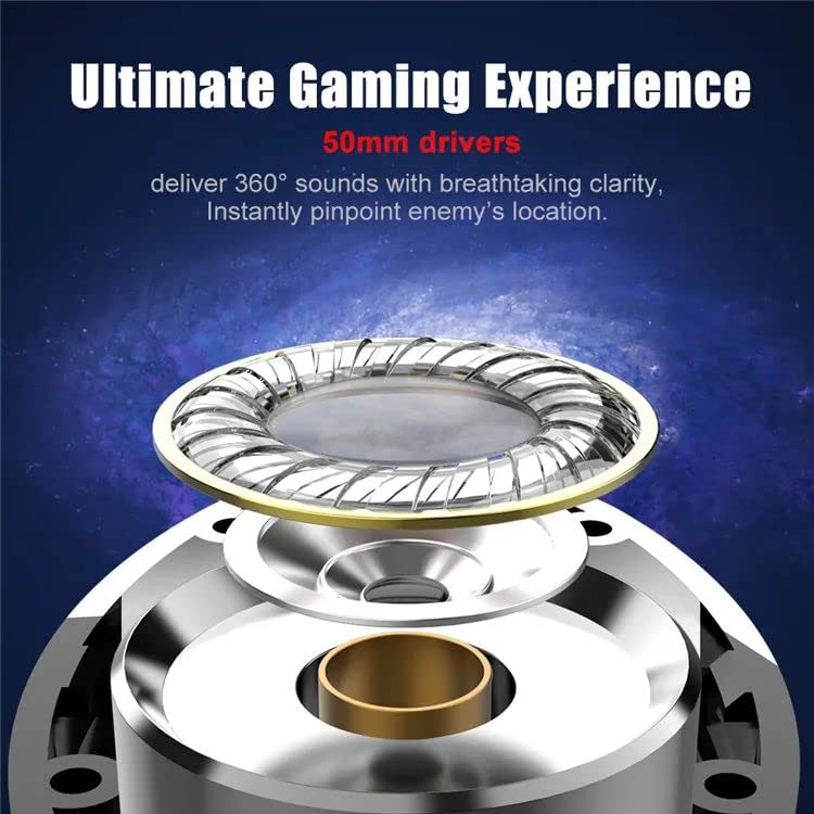 targeal Gaming Headset with Microphone - Noise Canceling, 3.5mm Jack, PC/PS4/PS5/Xbox - Model J1, Color J1-camo1