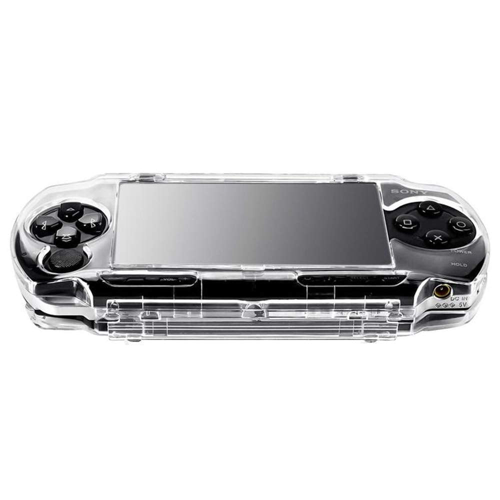 OSTENT Clear Hard Cover Case for Sony PSP 1000 - Durable Protector Shell for Travel