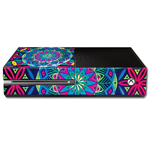 MightySkins Skin Compatible with Microsoft Xbox One - Geo Garden | Protective, Durable, and Unique Vinyl Decal wrap Cover | Easy