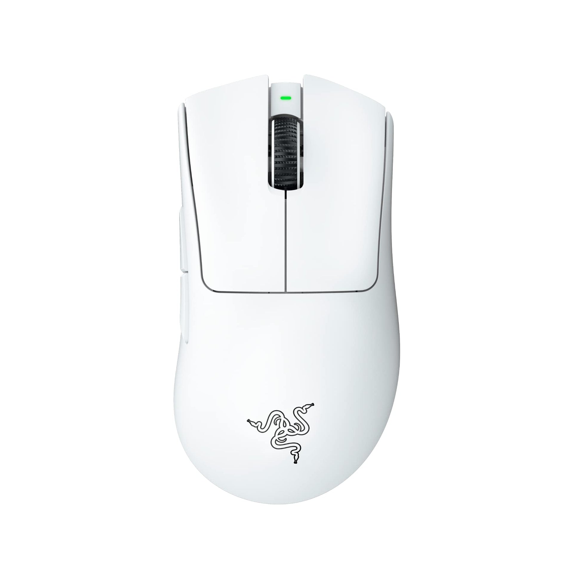Razer DeathAdder V3 Pro Wireless Gaming Mouse - 64g Lightweight, 30K DPI Sensor, 8 Programmable Controls, White