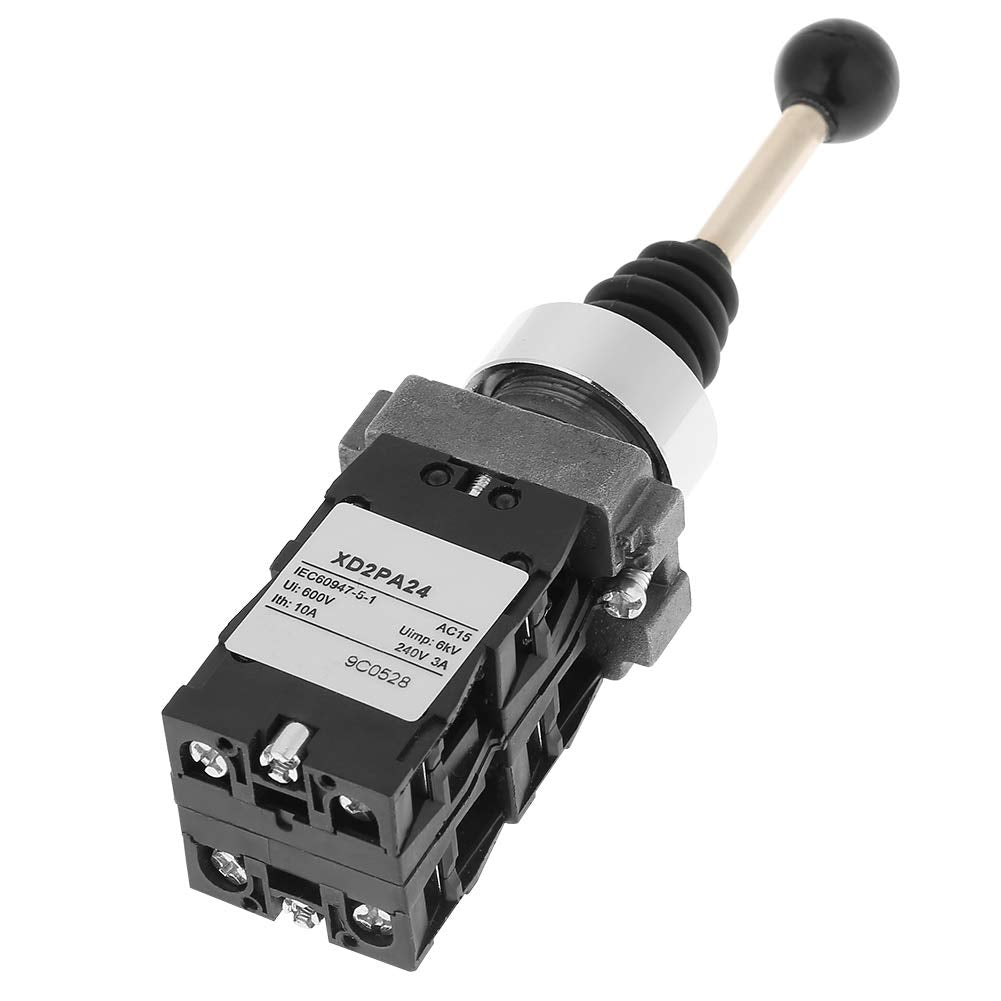 XD2-PA24 Joystick Controllers  Monolever Joystick Controllers  XD2PA24CR Spring Return Momentary Joy Stick  Momentary Joy Stick Switch Replacement
