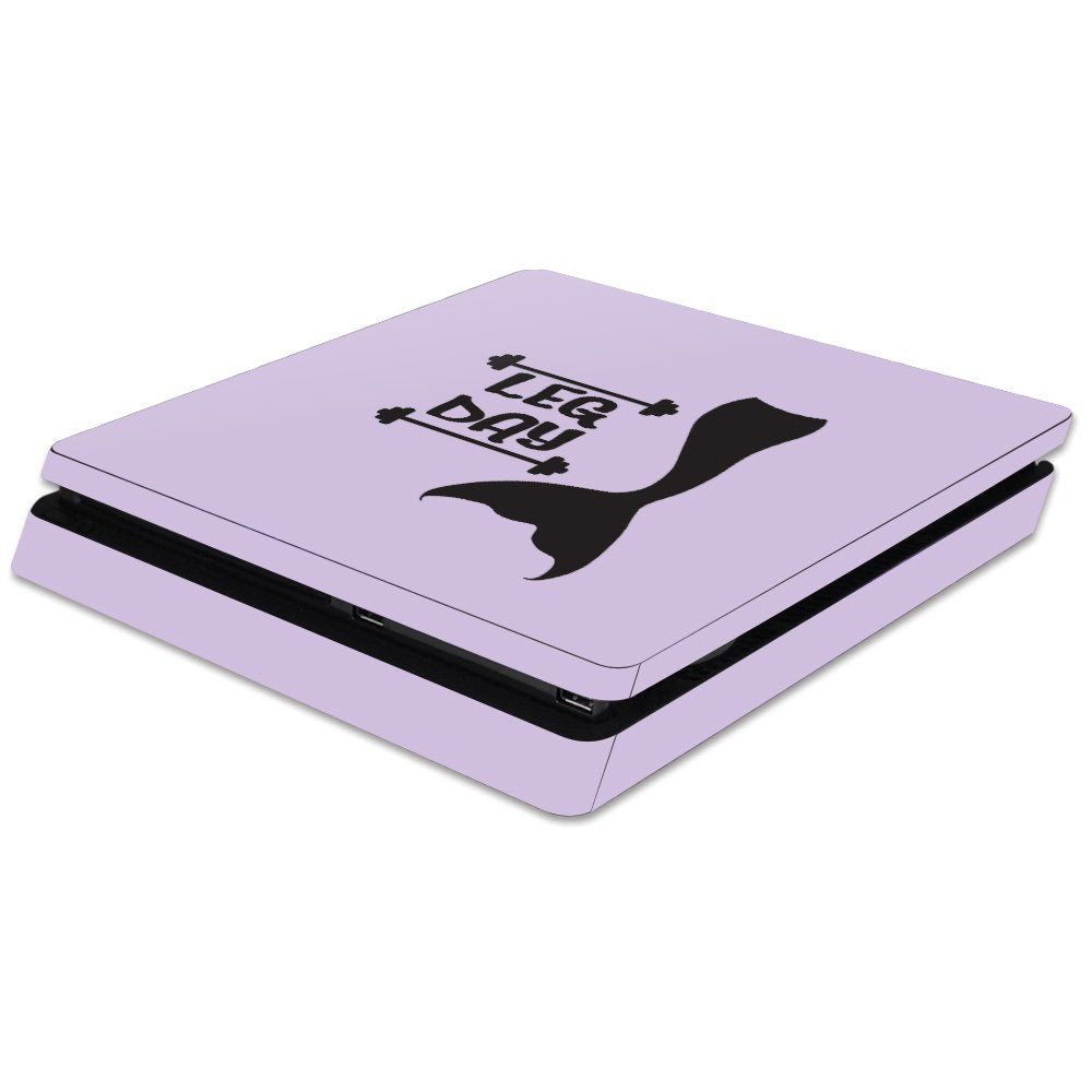 MIGHTY SKINS PS4 Slim Skin - Mermaid Leg Day Vinyl Decal Wrap - Durable, Protective, Easy to Apply - Model SOPS4SL-Mermaid Leg Day