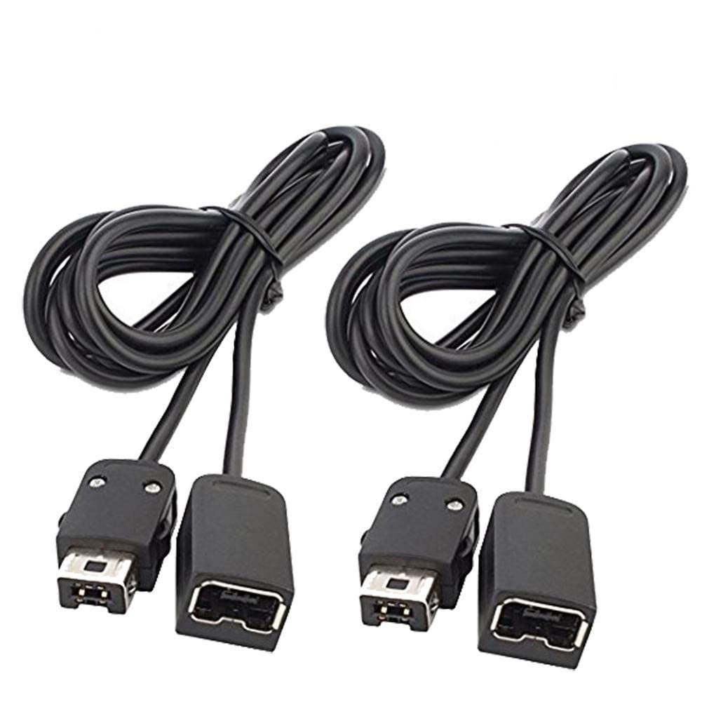 NES Classic Controller Extension Cable 3M / 10ft (2-Pack)  SNES Extension Power Cord Compatibility Nintendo SNES Classic Edition Controller (2017) and Mini NES Classic Edition (2016)  Wii  Wii U
