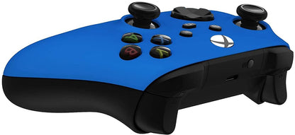 Custom Controllerzz Wireless Controller for Xbox Series X/S & One - Soft Touch Feel, X/S Blue