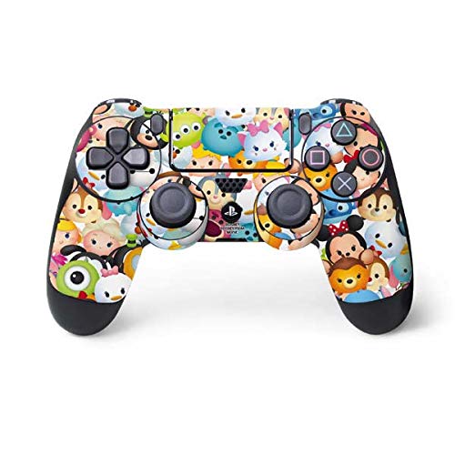 Skinit Decal Gaming Skin Compatible with PS4 Controller - Officially Licensed Disney Tsum Tsum Animated Characters Design