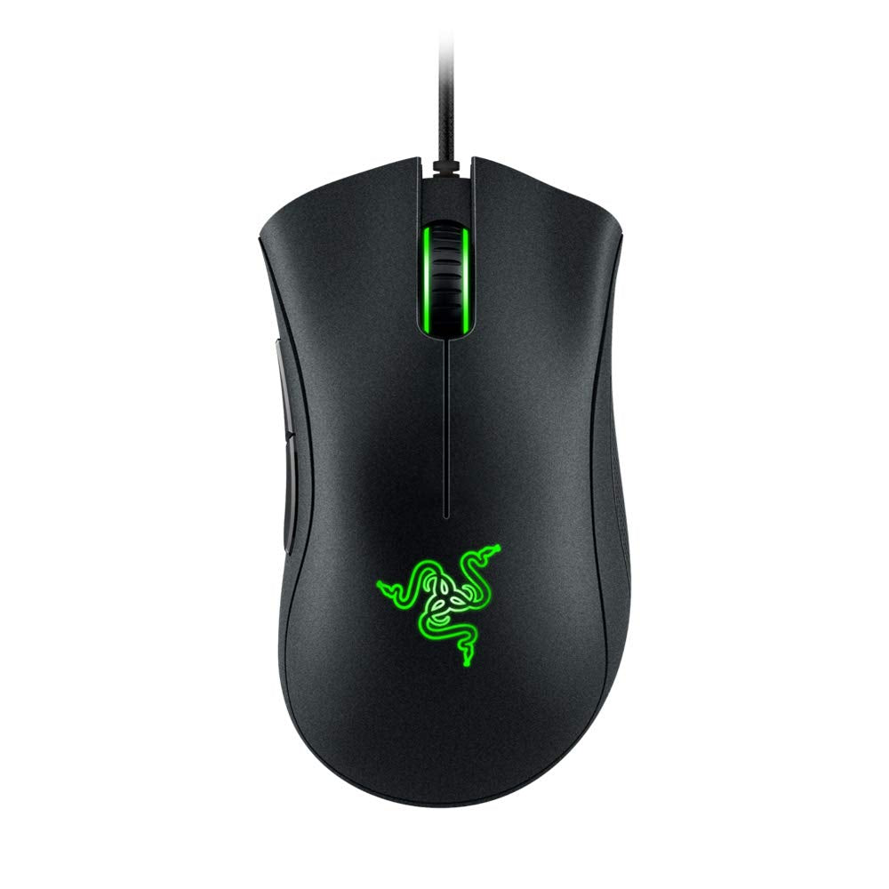 Razer Gaming Mouse RZ01-02540100-R3U1 - Classic Black - Durable Plastic - 2018 Model - Ergonomic Design
