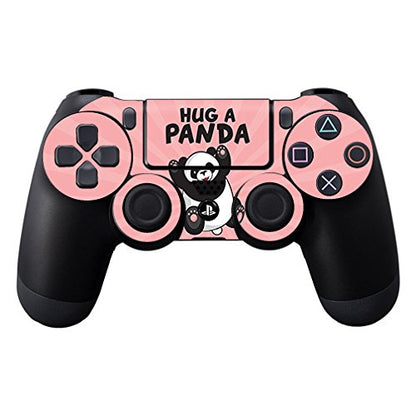 MIGHTY SKINS PS4 Controller Skin - Hug A Panda | Durable Vinyl Decal Wrap | Easy to Apply & Remove | Made in The USA