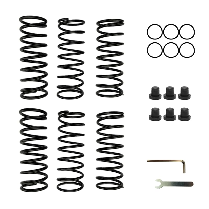 Artgol 6 Pcs Complete Pedal Return Spring Upgrade Kit Mod for Logitech G25 G27 G29 G920 G923 Racing Pedals - Brake Pedal Spring  Throttle Pedal Spring  Clutch Pedal Spring Included - Enhance Your Racing Experience Now
