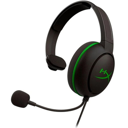 HyperX CloudX Chat Headset - Xbox Licensed, Noise-Cancellation Mic, In-Line Controls, Wired, Black, Model HX-HSCCHX-BK/WW