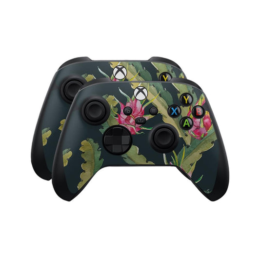 Skin Compatible with Microsoft Xbox Series X|S Controller (2 Pack) - Dragonfruit - Premium 3M Vinyl Protective Wrap Decal Cover - Easy to Apply | Crafted in The USA by MightySkins
