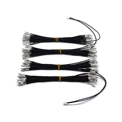 Arcity Arcade Cable Wire LED Button Power Cable Daisy Chain 0.110 Inch Terminals for USB Encoder, MAME, Raspberry Pi - Model HY-PJ099-4