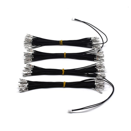 Arcity Arcade Cable Wire LED Button Power Cable Daisy Chain 0.110 Inch Terminals for USB Encoder, MAME, Raspberry Pi - Model HY-PJ099-4