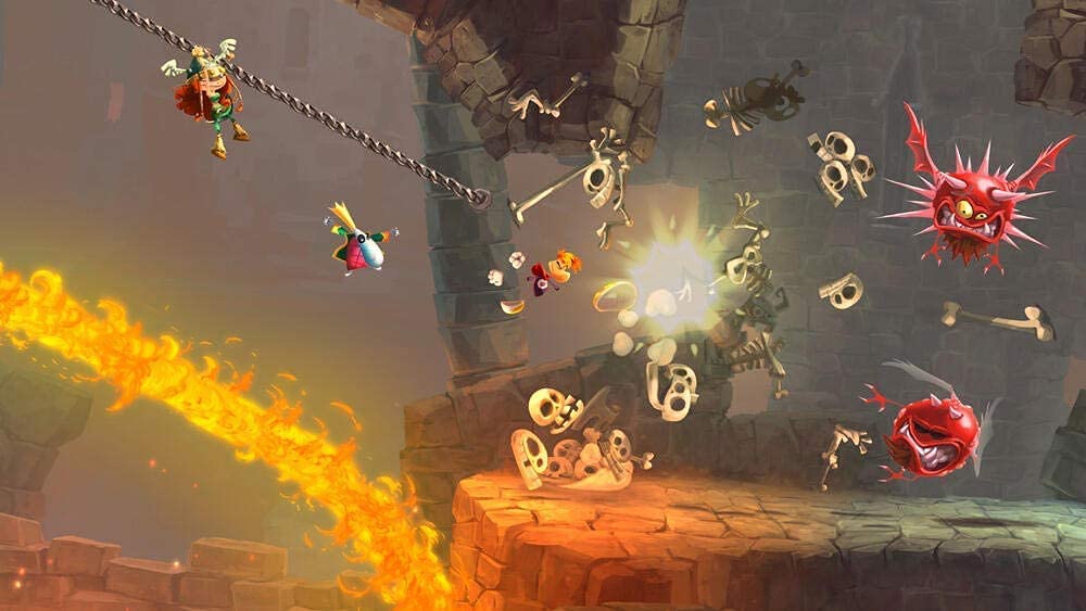 Ubisoft Rayman Legends Game for PS4 - Model 010815.003 - Exciting Adventure Platformer