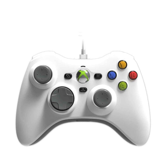 Hyperkin Xenon Wired Controller - White - Officially licensed Xbox 360 Controller replica for use with Xbox Series X|S  Xbox One  Windows 10|11  PC  Video Game Controller  3.5MM Audio Jack  Impulse Triggers  Plug and Play Gaming Gamepad