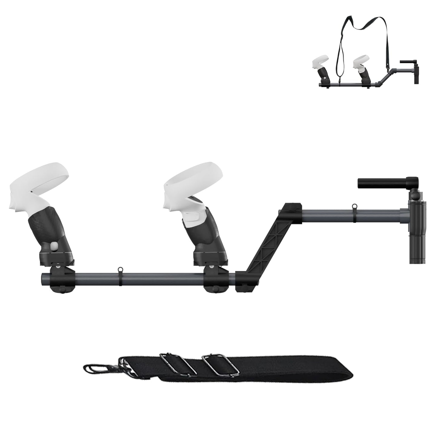 CBDYWVR VR tool Stock for Meta Quest 2  Compatible with Quest 2 Controller Grips for Enhanced Stability and Control  Magnetic Stock toy Adapter