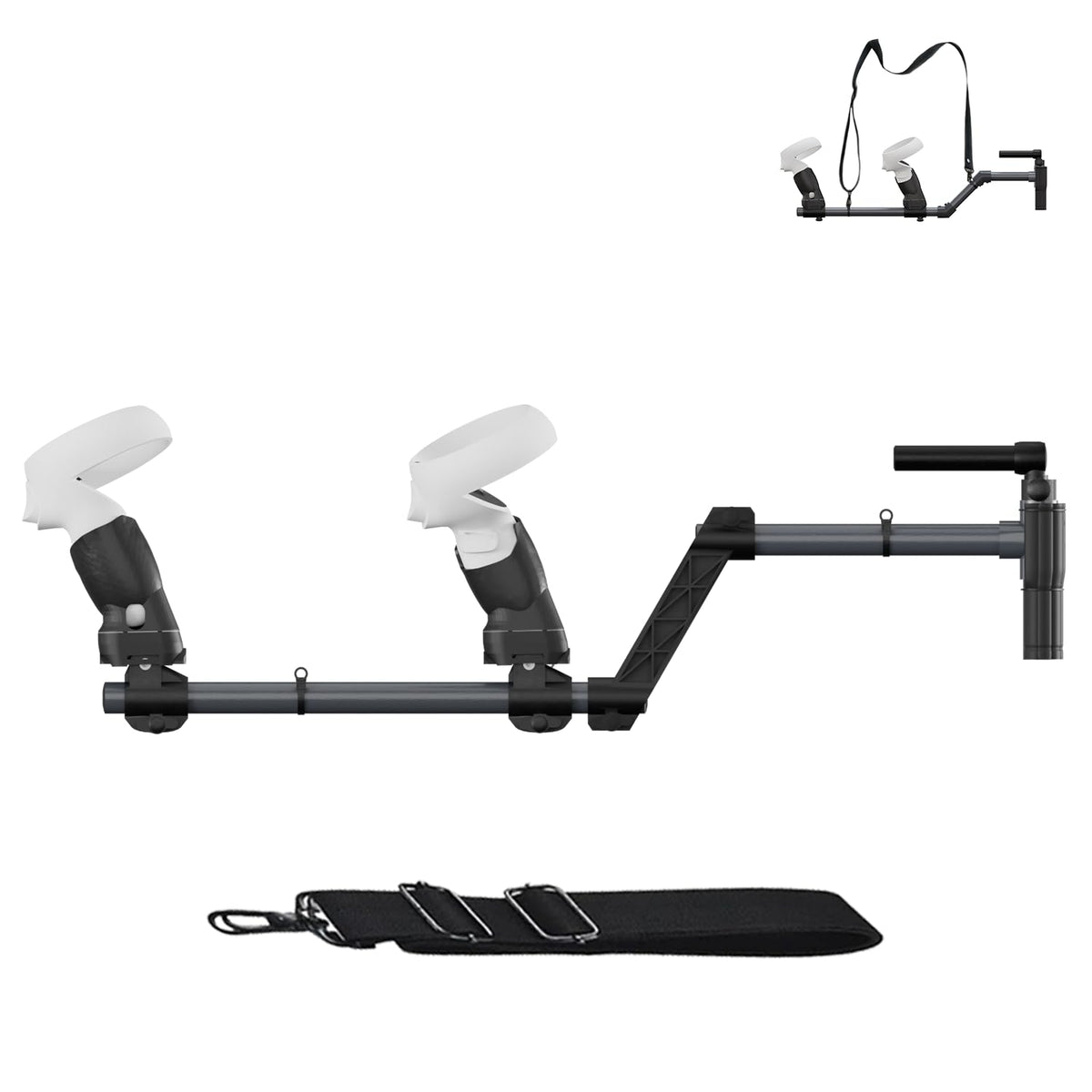 CBDYWVR VR tool Stock for Meta Quest 2  Compatible with Quest 2 Controller Grips for Enhanced Stability and Control  Magnetic Stock toy Adapter