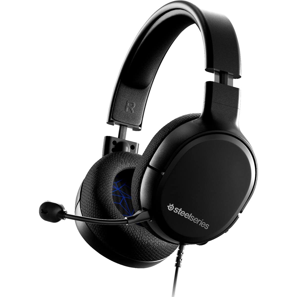 SteelSeries Arctis 1 Wired Gaming Headset - Detachable ClearCast Microphone - Lightweight Steel-Reinforced Headband - For PS5  PS4  PC  Xbox  Nintendo Switch  Mobile