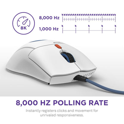 NZXT Lift 2 Symm Starfield Edition - Lightweight Wired Gaming Mouse - 58g, 8K Polling Rate, 26K DPI, Optical Switches, 100% PTFE