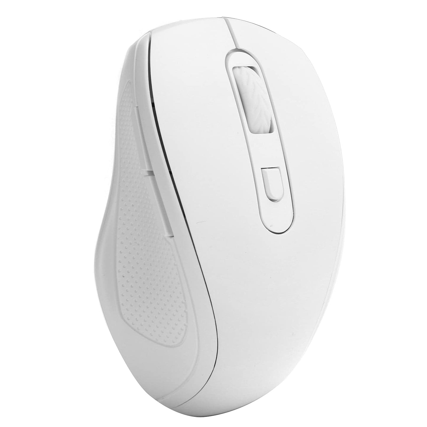 VBESTLIFE 2.4GHz Ergonomic Optical Mouse, 1600 DPI for Notebook/Desktop, White Model Vbestlifey9spd210er152-11