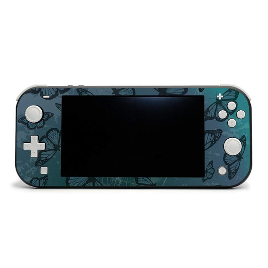 MightySkins Skin Compatible with Nintendo Switch Lite - Dark Butterfly | Protective  Durable  and Unique Vinyl Decal Wrap Cover | Easy to Apply  Remove  and Change Styles | Made in The USA