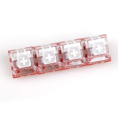YMDK Kailh Pro Box Red 35g SMD RGB MX Switches - 90 pcs Dustproof, IP56 Waterproof for Mechanical Gaming Keyboards