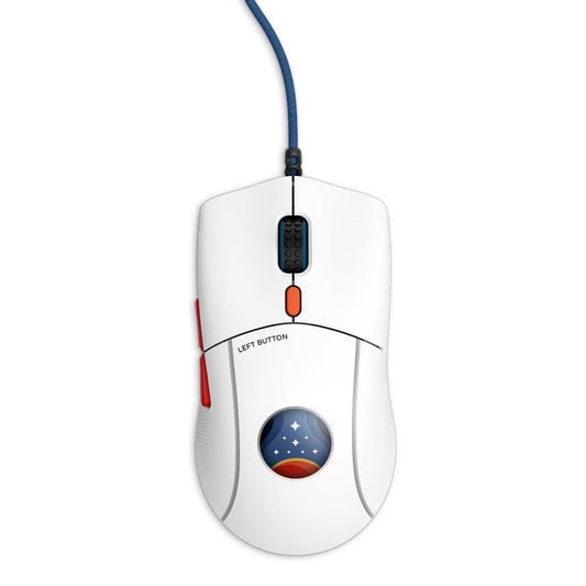 NZXT Lift 2 Symm Starfield Edition - Lightweight Wired Gaming Mouse - 58g, 8K Polling Rate, 26K DPI, Optical Switches, 100% PTFE