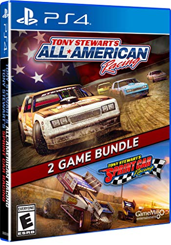 Game Mill Tony Stewart's All American Racing - PlayStation 4 - Racing Game, Model 856131008268