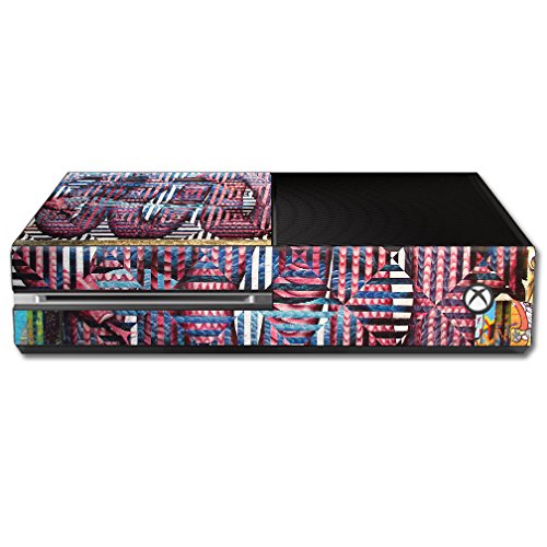 MightySkins Skin Compatible with Microsoft Xbox One - Geo Snakes | Protective, Durable, and Unique Vinyl Decal wrap Cover | Easy