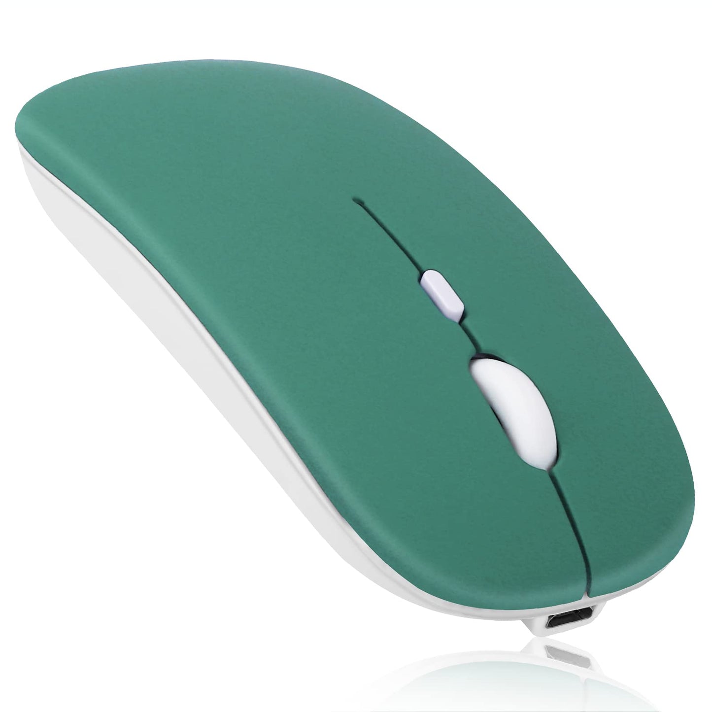 UrbanX Bluetooth Rechargeable Mouse - Wireless for Laptop/PC/Mac/iPad - Jade Green - Model UXM030