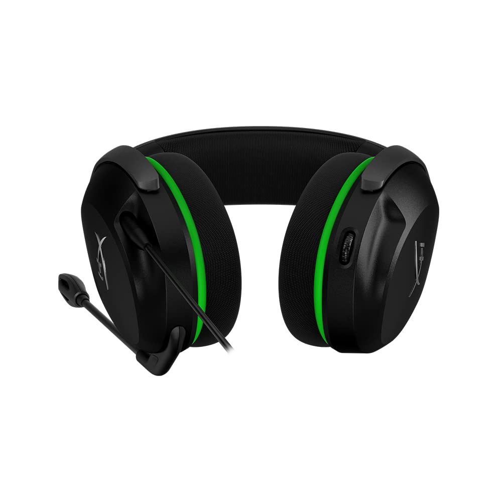 HyperX CloudX Stinger 2 Core Gaming Headset - Wired, Lightweight Over-Ear, Black, 40mm Drivers, Model 6H9B8AA