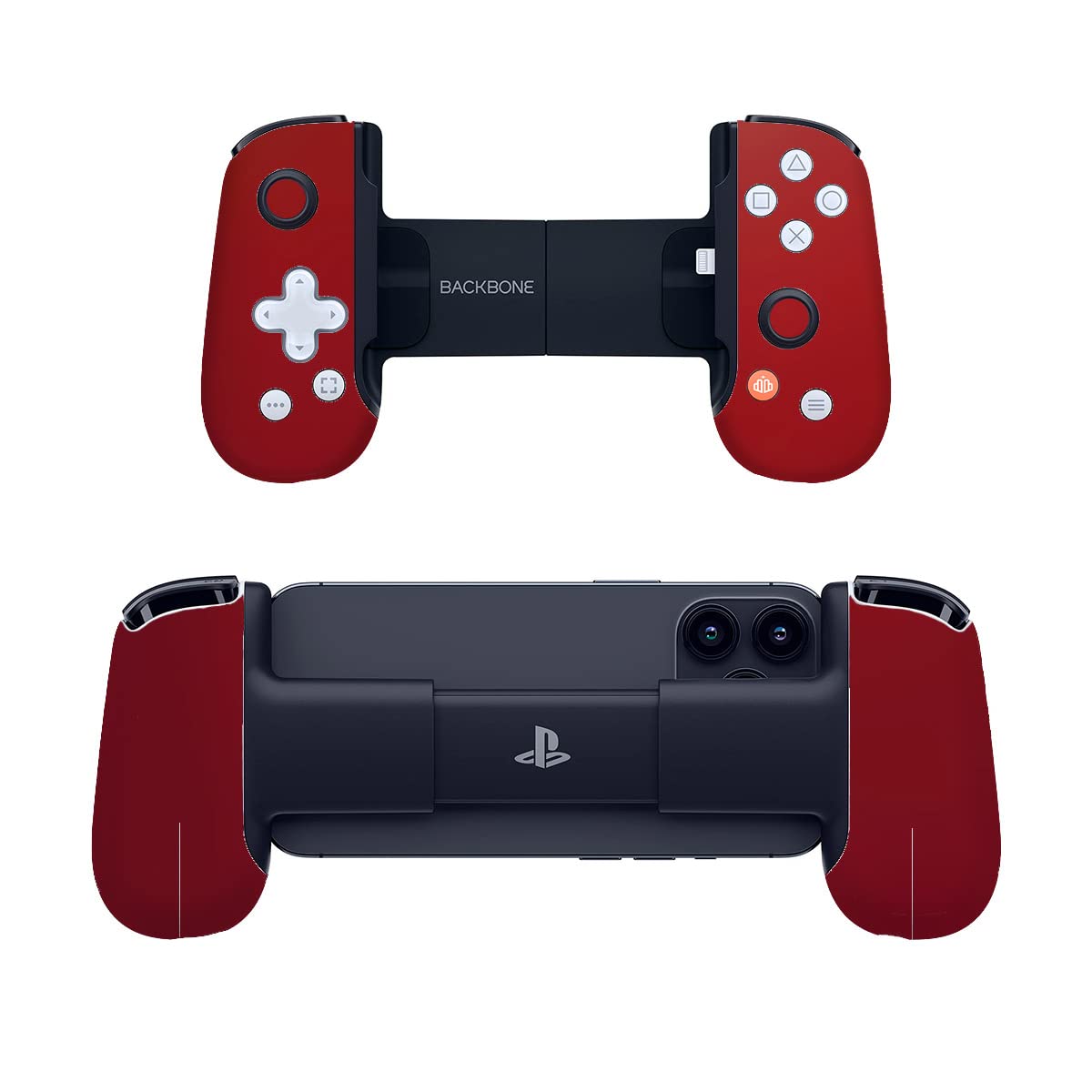 SopiGuard Sticker Skin for Backbone One Controller Full Body Wrap (Satin Wine Red)