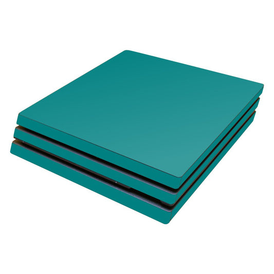 MIGHTY SKINS Sony PS4 Pro Skin - Solid Teal Vinyl Decal, Durable & Easy to Apply, Model SOPS4PRO-Solid Teal
