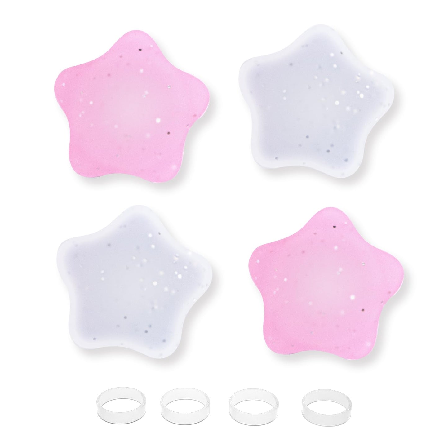 Enhanced Switch Pro Controller Thumb Grips for PS4/PS5/Xbox Series X/S/One  Durable Silicone Joystick Caps  Anti-Slip  Ergonomic  Reduces Thumb Fatigue  Comfortable for Long Sessions  4-Pack