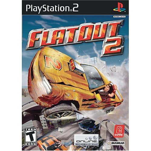 Warner Bros Flatout 2 for PlayStation 2 - Classic Racing Game, Model 020626725200