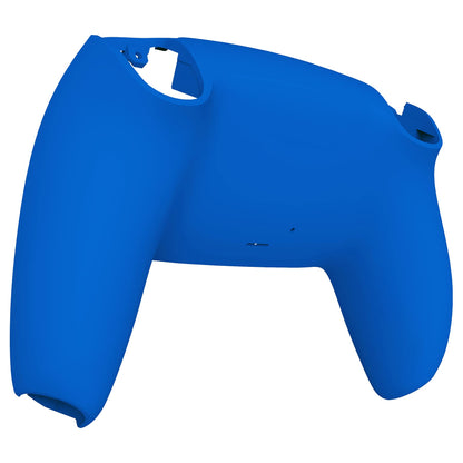 eXtremeRate Blue Soft Touch Grip Back Plate for PS5 Controller - Model DPFP3005