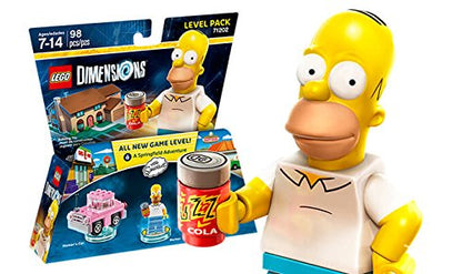 WARNER BROS LEGO Dimensions The Simpsons Level Pack - Medium - Model 5051892187619