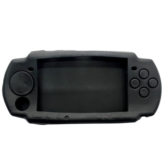 OSTENT Soft Protector Silicon Travel Carry Case Skin Cover Pouch Sleeve Compatible for Sony PSP 2000/3000 Color Black