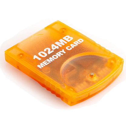 RGEEK 1024MB High Speed Game Memory Card for Nintendo Gamecube/Wii - Yellow, Model RGEEK-WII