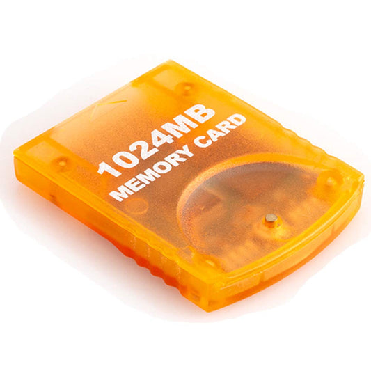 RGEEK 1024MB High Speed Game Memory Card for Nintendo Gamecube/Wii - Yellow, Model RGEEK-WII