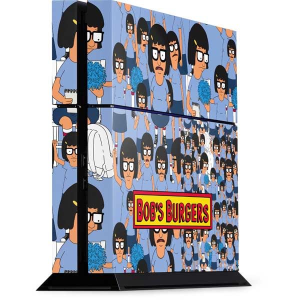 Skinit Decal Gaming Skin Compatible with PS4 Console - Officially Licensed Bobs Burgers Tina Belcher Design