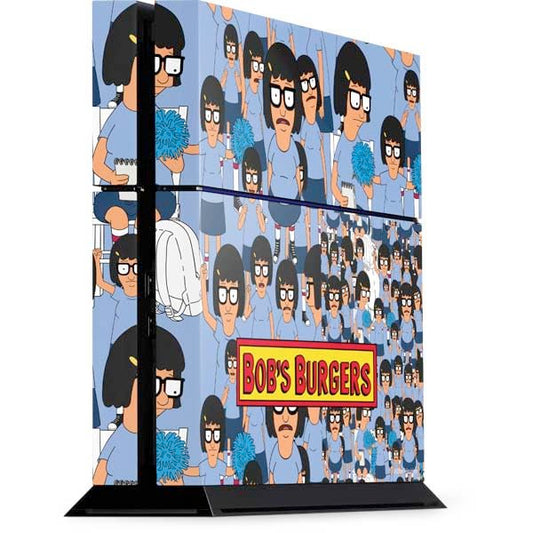 Skinit Decal Gaming Skin Compatible with PS4 Console - Officially Licensed Bobs Burgers Tina Belcher Design