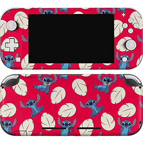 Skinit Decal Gaming Skin Compatible with Nintendo Switch Lite - Officially Licensed Disney Lilo and Stitch Character Pattern Design