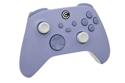 Custom Controllerzz Wireless Controller for PC & Xbox Series X/S - Light Violet with Violet Inserts