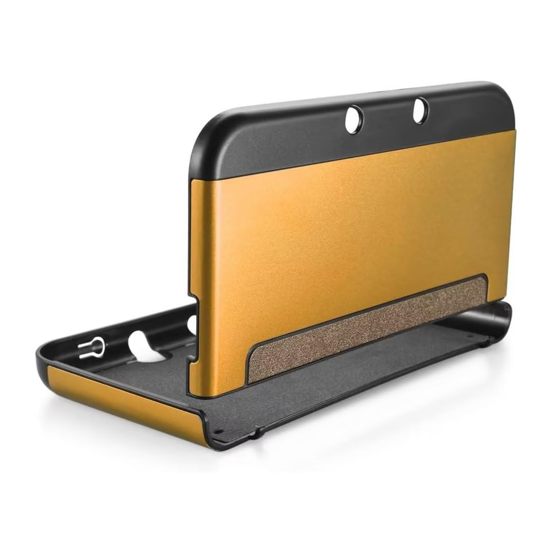 Gold 2023 New Protector Case Cover with Hard Shell Compatible for New Nintendo 3DS LL XL