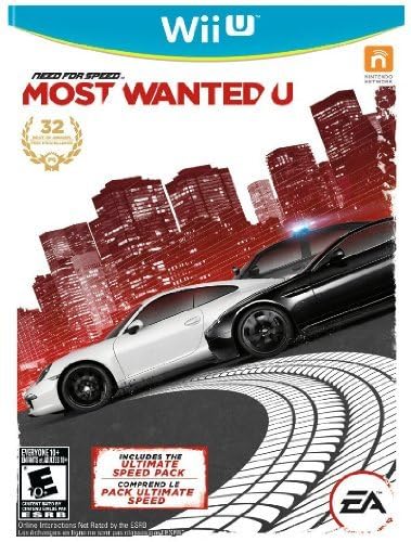 Electronic Arts Need for Speed Most Wanted U - Nintendo Wii U Game, Model 19749