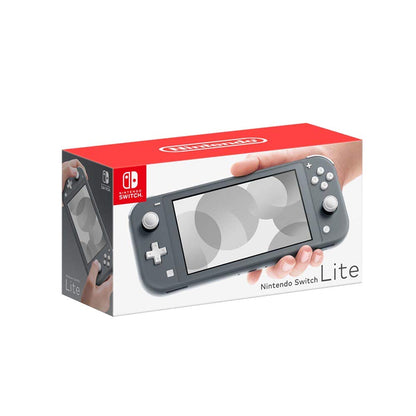 Nintendo Switch Lite Hand-Held Console - Gray (Renewed) - Compact 4x9x5 inches, Lightweight Gaming